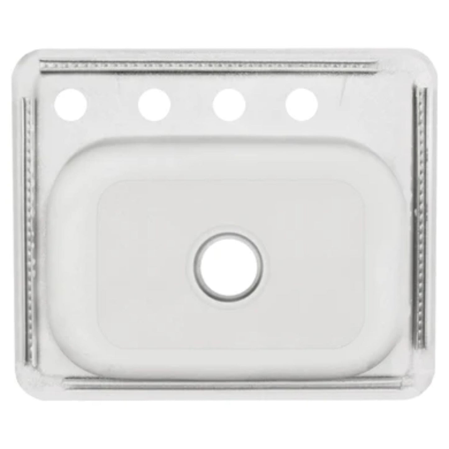 LessCare Top Mount Stainless Steel Single Basin Kitchen Sink - LT84