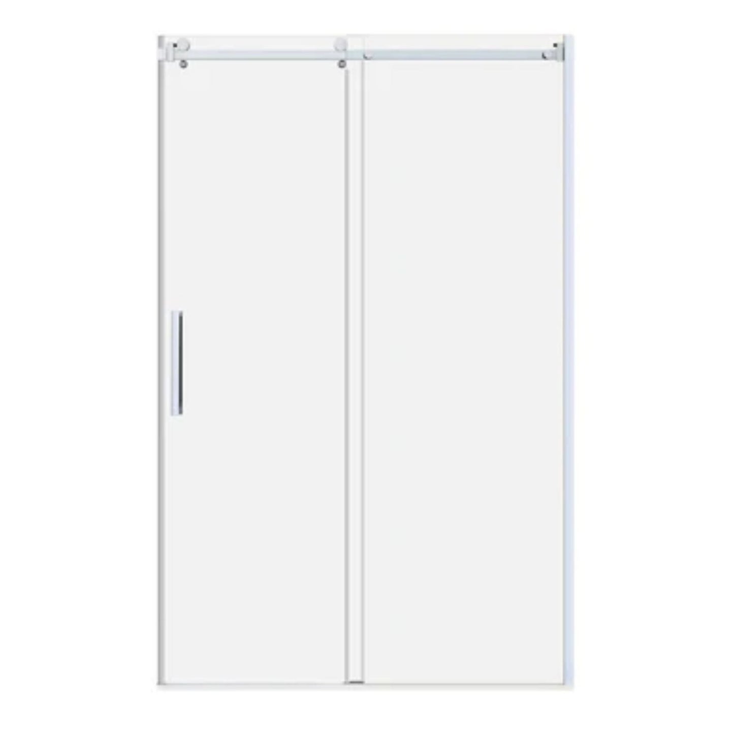 LessCare Ultra-B 44-48" x 76" Chrome Sliding Shower Door