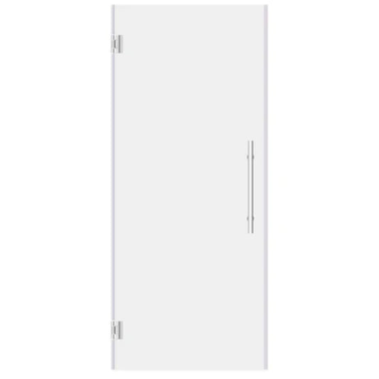 LessCare Ultra-E 24" x 72" Chrome Swing-Out Shower Door