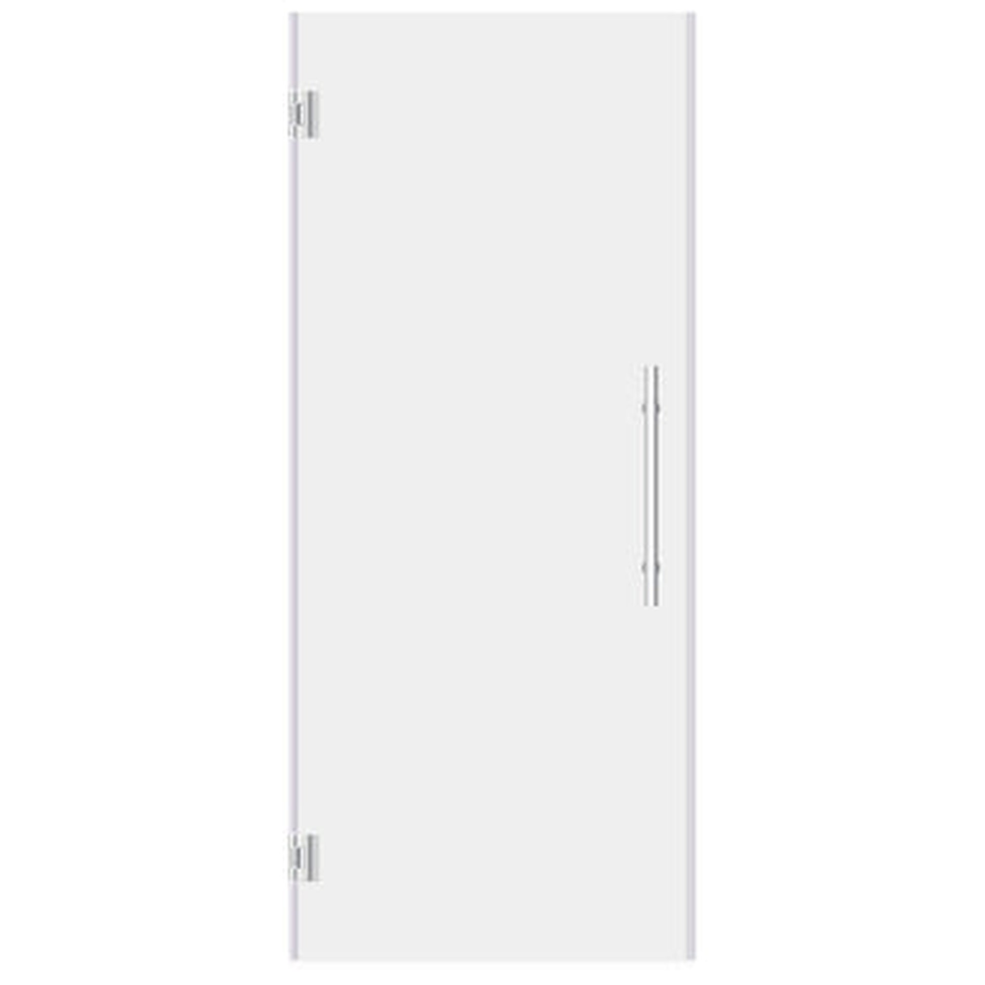 LessCare Ultra-E 36" x 72" Chrome Swing-Out Shower Door