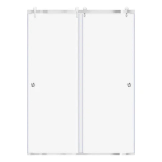 LessCare Ultra-H 45 1/2-48" x 76" Chrome Bypass Sliding Shower Door