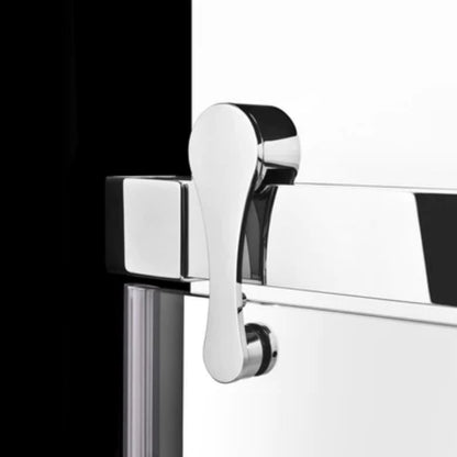 LessCare Ultra-H 57 1/2" - 60" x 62" Chrome Bypass Sliding Bathtub Door