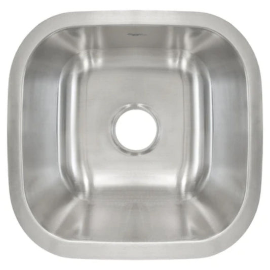 LessCare Undermount Stainless Steel Single Bowl Bar or Prep Sink - L103