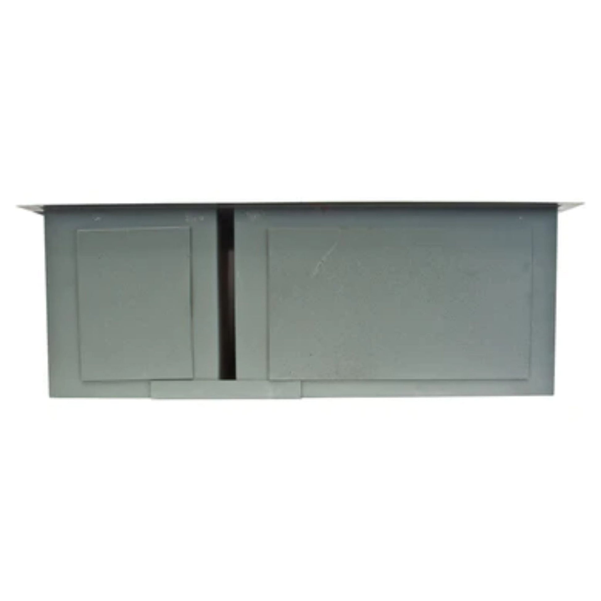 LessCare Zero-Radius Undermount Stainless Steel Double Basin Kitchen Sink - LP3L
