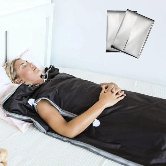 LifePro Fitness BioRemedy 31" x 71" Black Infrared Sauna Blanket