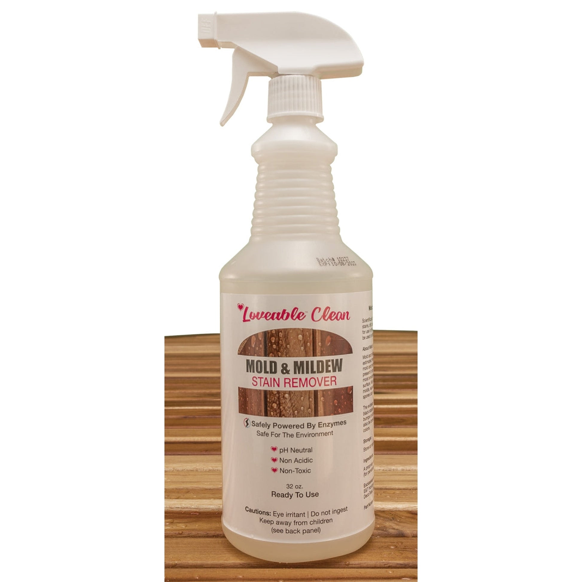 Loveable 32 oz. Spray Teak and Hardwoods Mold and Mildew Stain Remover