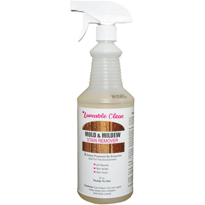 Loveable 32 oz. Spray Teak and Hardwoods Mold and Mildew Stain Remover