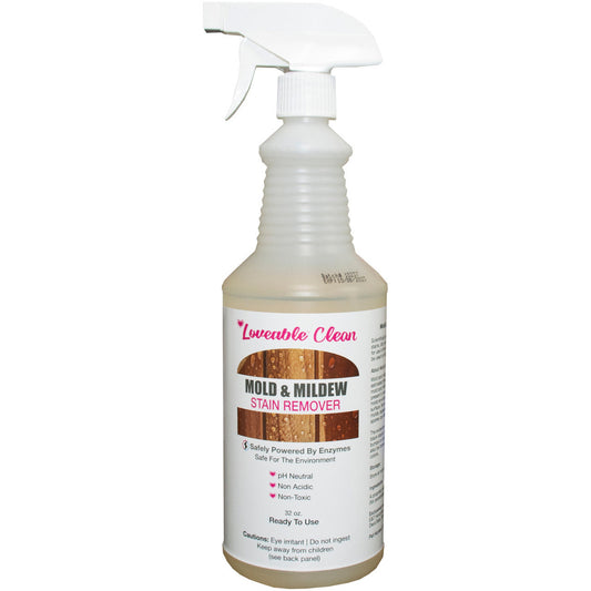 Loveable 32 oz. Spray Teak and Hardwoods Mold and Mildew Stain Remover