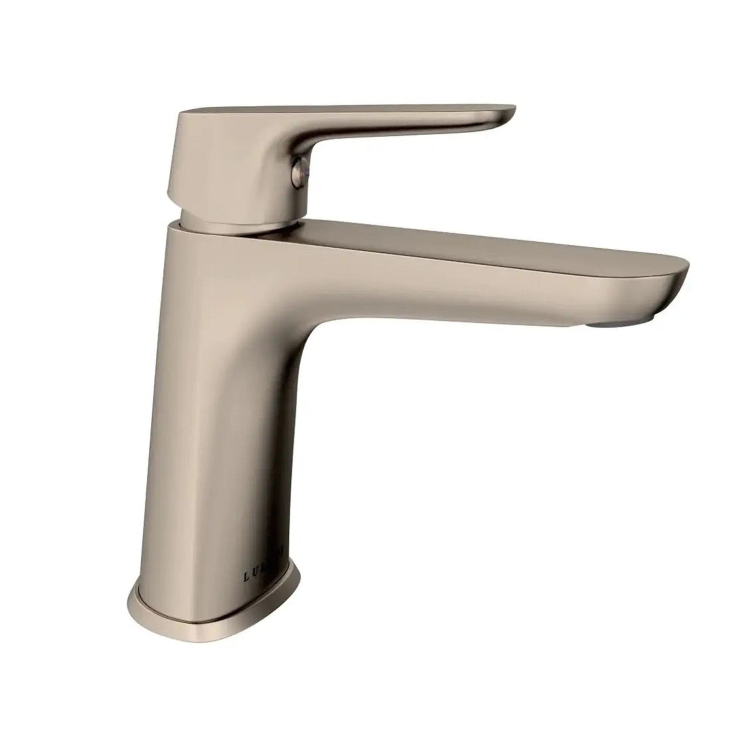 Lulani Bora Bora 1.2 GPM Brushed Nickel Lead Free Brass Single Hole Faucet With Drain Assembly