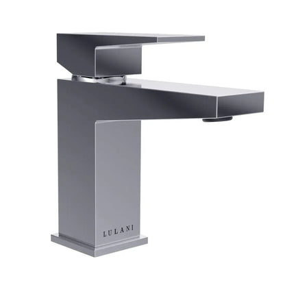 Lulani Boracay Chrome 1.2 GPM Single Hole Brass Faucet With Drain Assembly