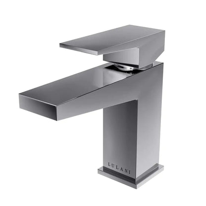 Lulani Boracay Chrome 1.2 GPM Single Hole Brass Faucet With Drain Assembly