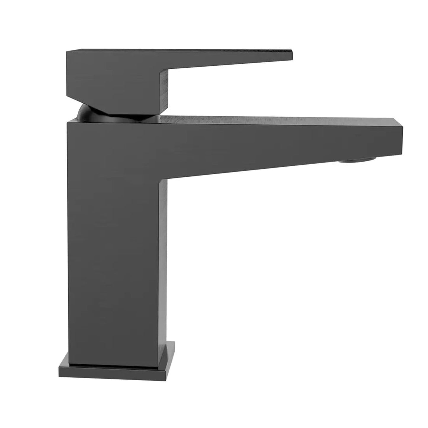 Lulani Boracay Gun Metal 1.2 GPM Single Hole Brass Faucet With Drain Assembly