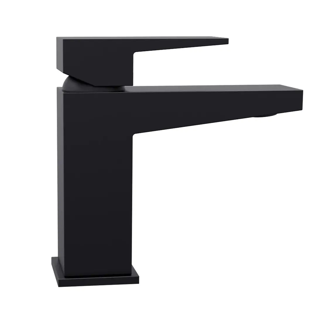 Lulani Boracay Matte Black 1.2 GPM Single Hole Brass Faucet With Drain Assembly