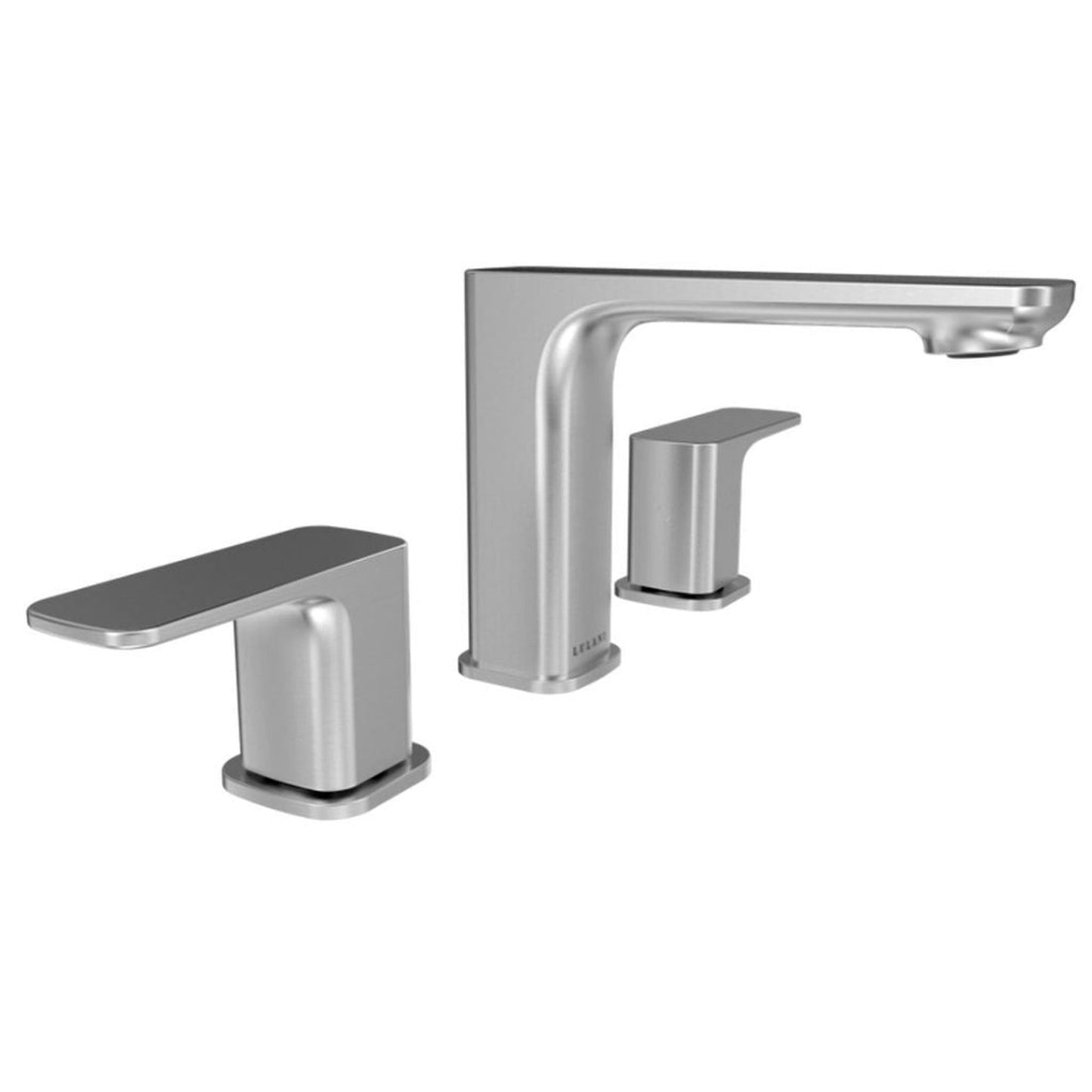 Lulani Corsica Brushed Nickel 1.2 GPM Two Handle Widespread Faucet With Drain Assembly