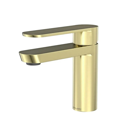 Lulani Yasawa Champagne Gold 1.2 GPM Single Hole Stainless Steel Faucet With Drain Assembly