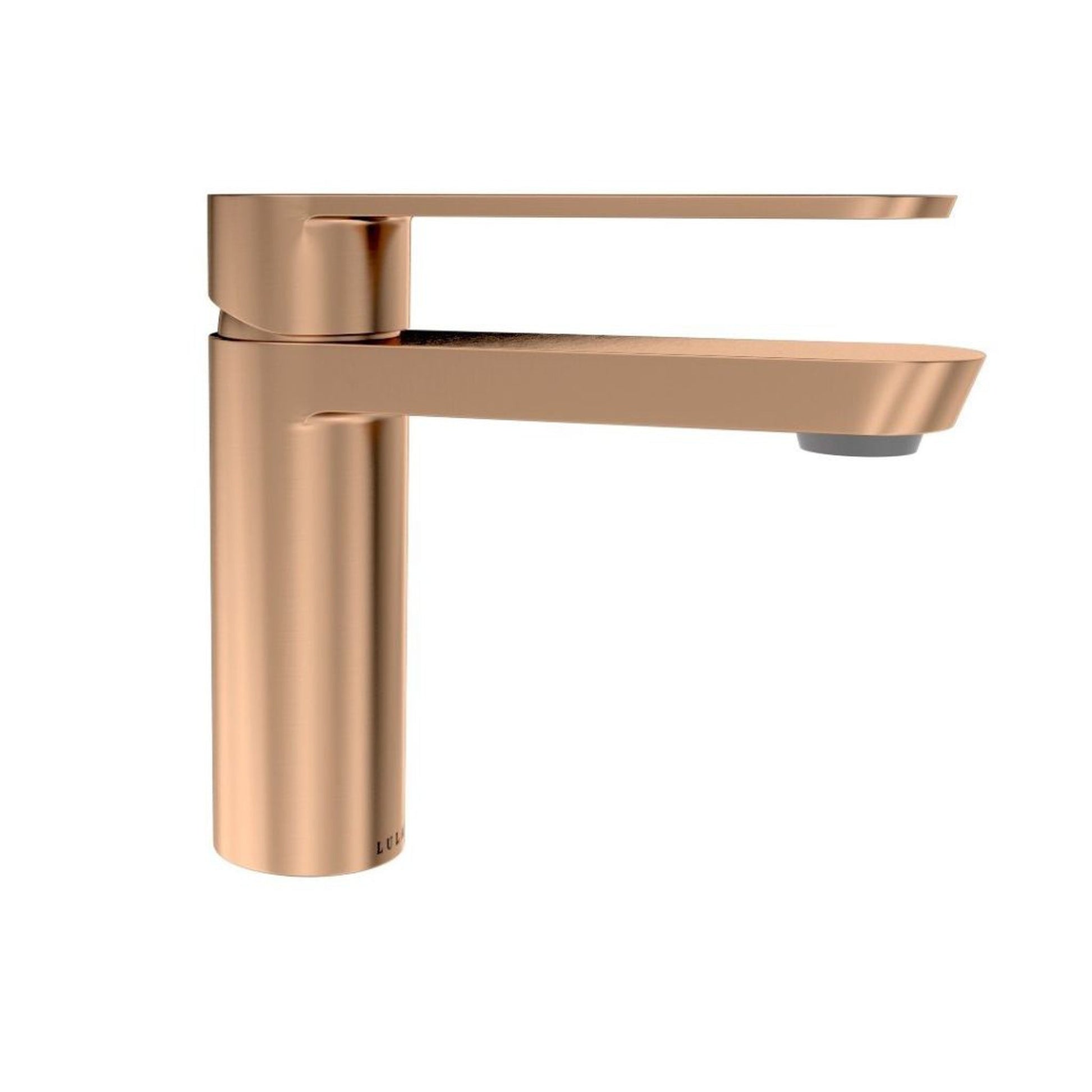 Lulani Yasawa Rose Gold 1.2 GPM Single Hole Stainless Steel Faucet With Drain Assembly