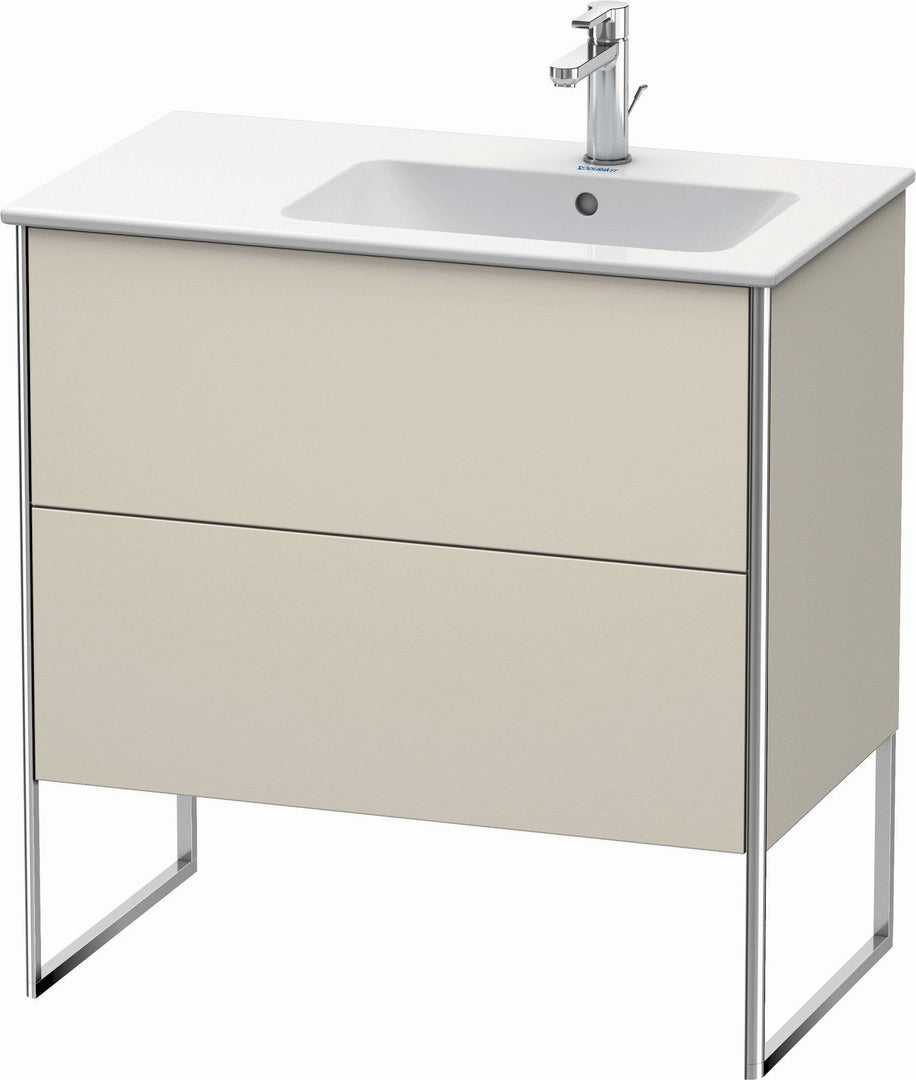 Duravit XSquare 32" Taupe Two Drawer Floorstanding Vanity Unit (XS445209191)