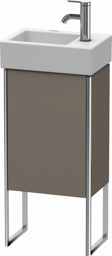 Duravit XSquare 14" Flannel Gray One Door Floorstanding Vanity Unit (XS4479R8989)
