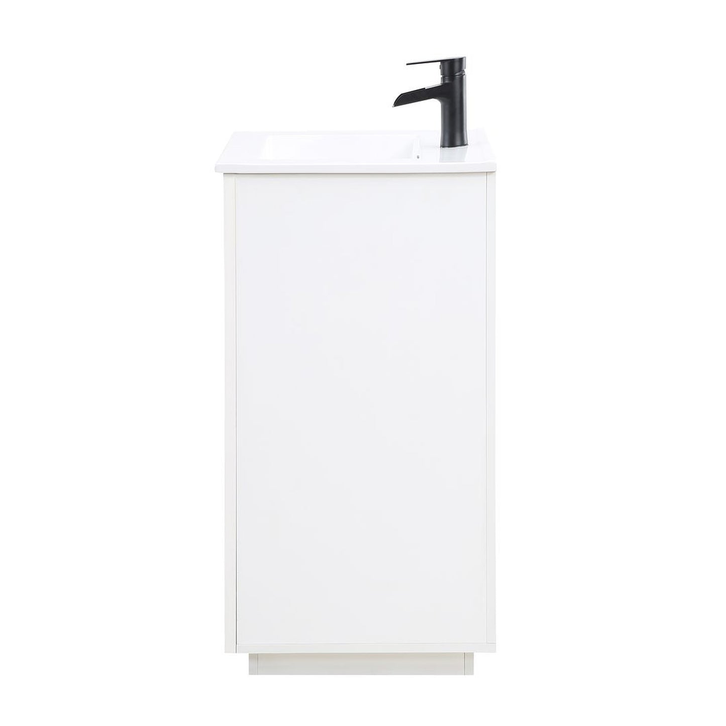 Manhattan Comfort Malverne 24" Bathroom Vanity Sink In White