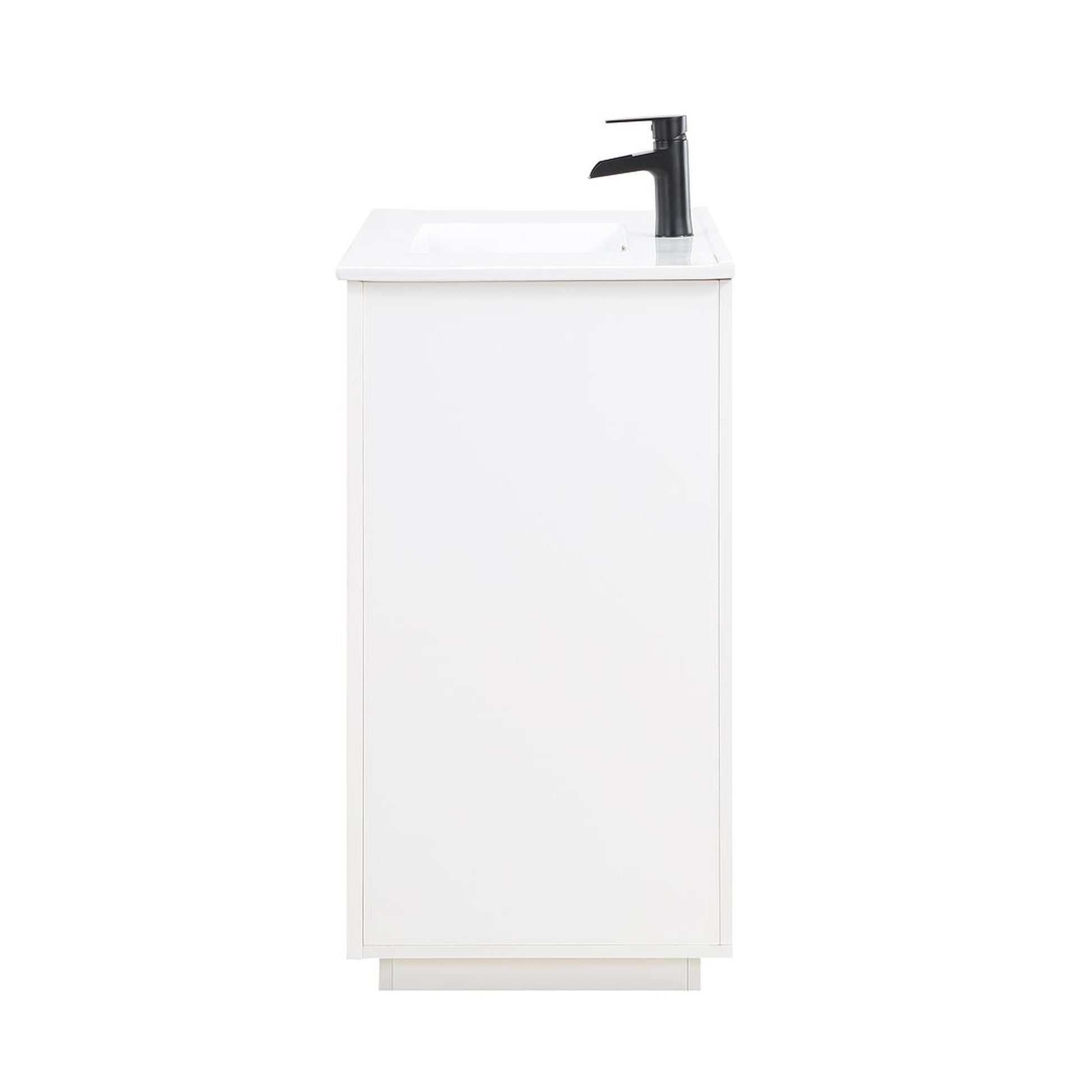 Manhattan Comfort Malverne 36" Bathroom Vanity Sink In White