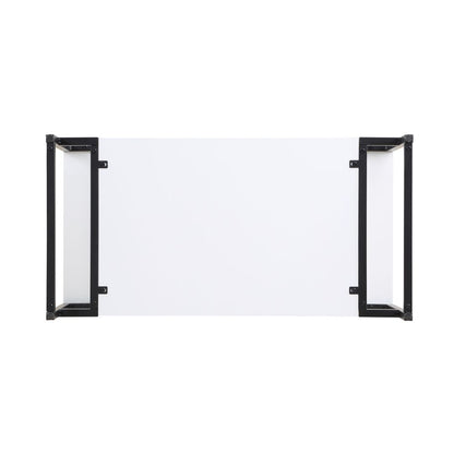 Manhattan Comfort Scarsdale 36" Bathroom Vanity Sink In White