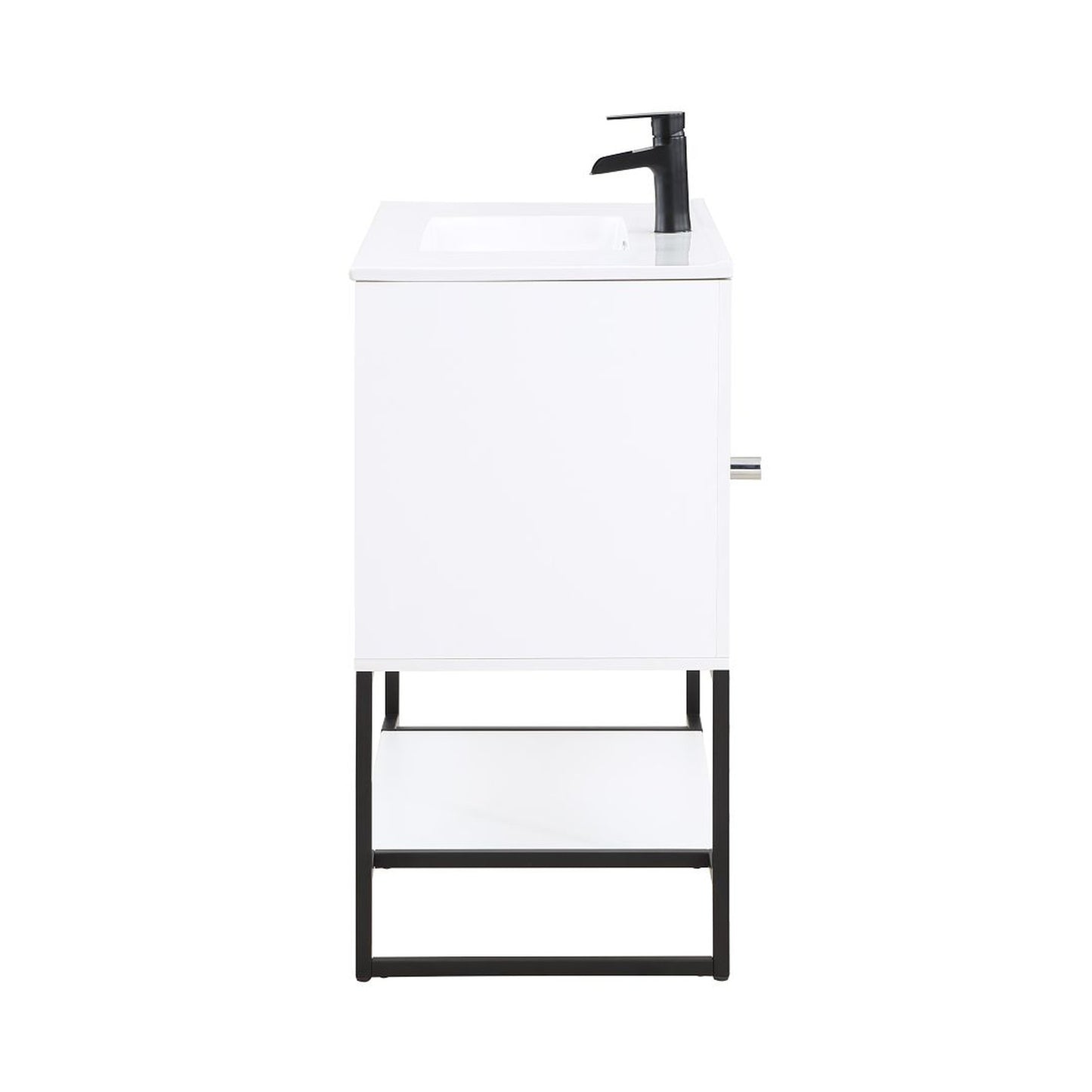 Manhattan Comfort Scarsdale 36" Bathroom Vanity Sink In White