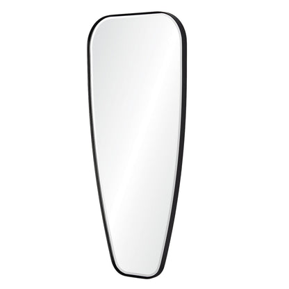 Mirror Home 19" x 42"Hand welded polished stainless steel bathroom mirror finished in black nickel.