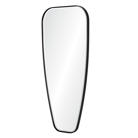 Mirror Home 19" x 42"Hand welded polished stainless steel bathroom mirror finished in black nickel.