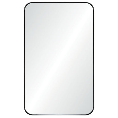 Mirror Home 26" x 42"Hand welded stainless steel mirror finished in black nickel.