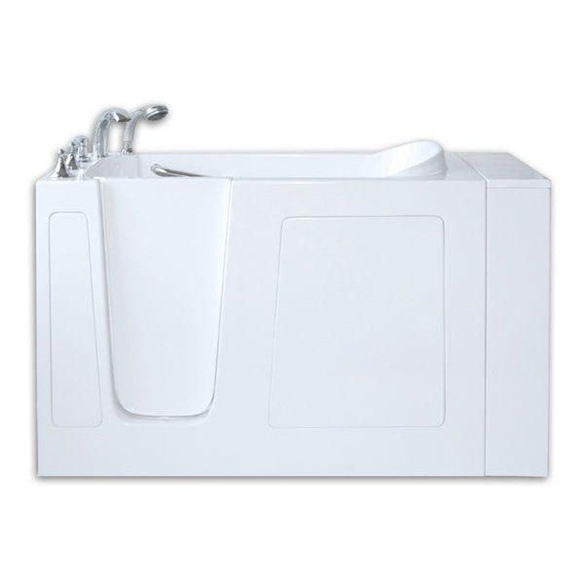 Mobility Bathworks 26"W x 53"L x 36"H Walk-In Left Hand Air Jetted Tub
