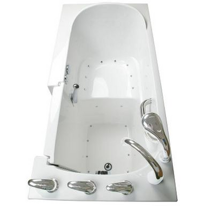 Mobility Bathworks 26"W x 53"L x 36"H Walk-In Right Hand Air Jetted Tub