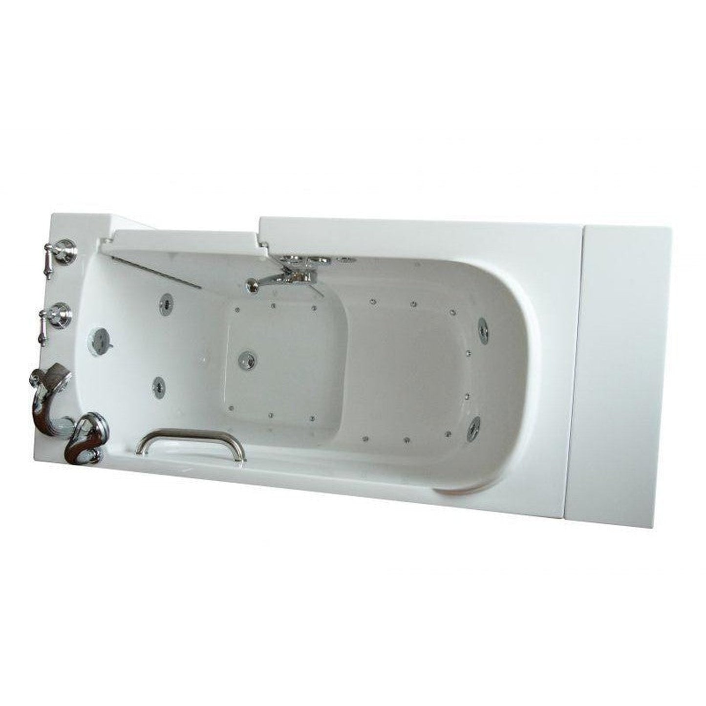 Mobility Bathworks 26"W x 53"L x 36"H Walk-In Right Hand Dual Jetted Tub