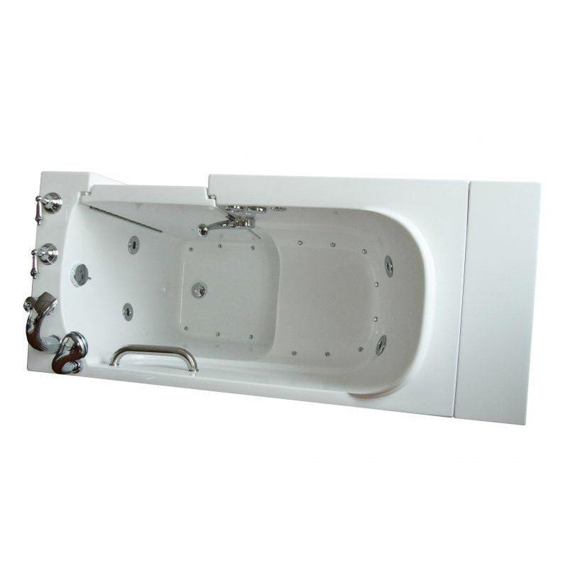 Mobility Bathworks 26"W x 53"L x 36"H Walk-In Right Hand Dual Jetted Tub
