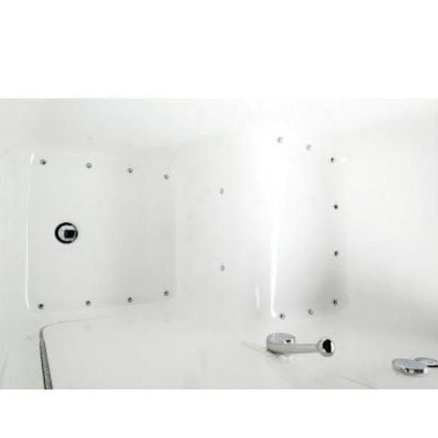 Mobility Bathworks 28"W x 48"L x 40"H Walk-In Left Hand Air Jetted Tub - White
