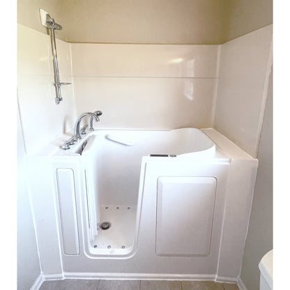 Mobility Bathworks 28"W x 48"L x 40"H Walk-In Left Hand Soaker Tub