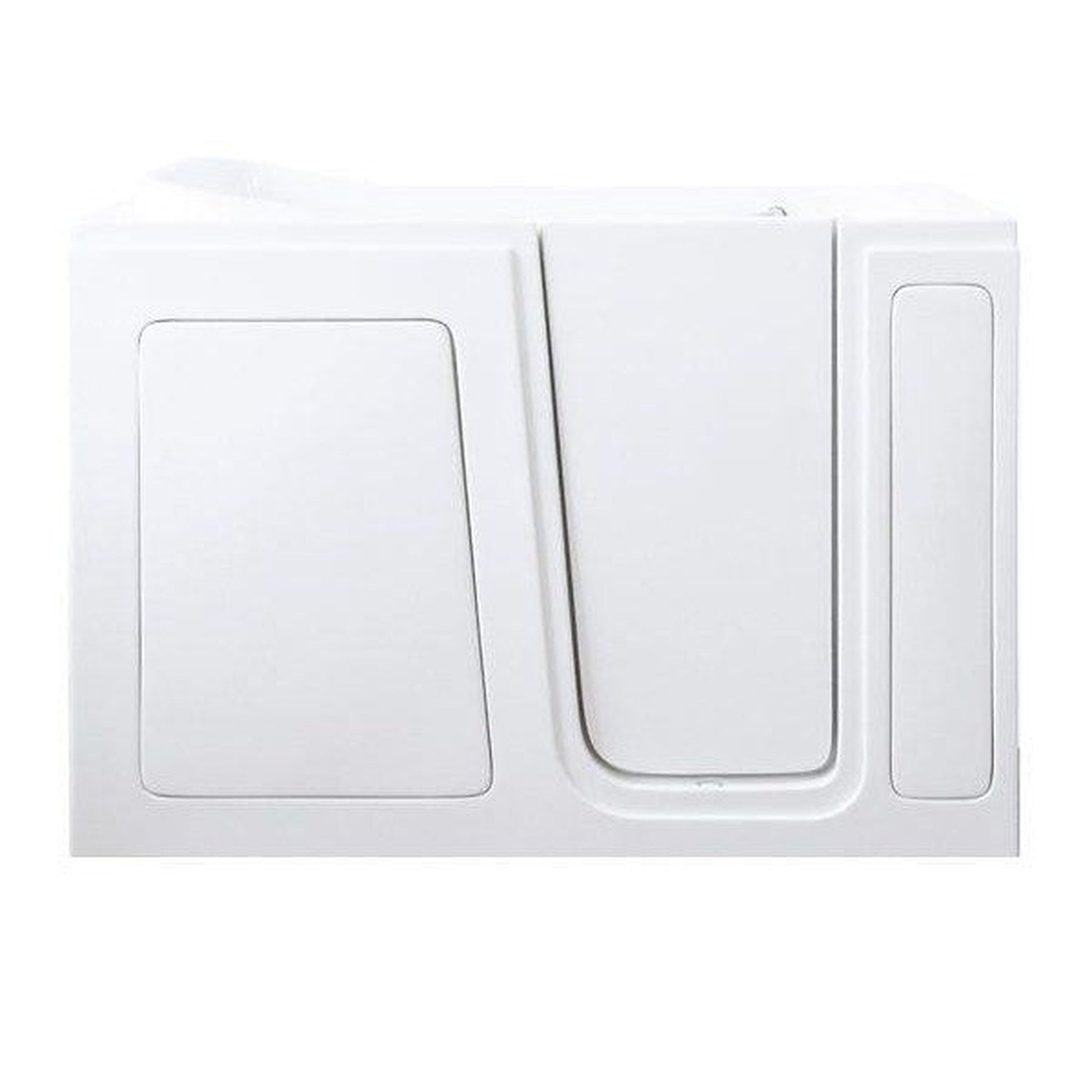 Mobility Bathworks 28"W x 48"L x 40"H Walk-In Right Hand Air Jetted Tub - White