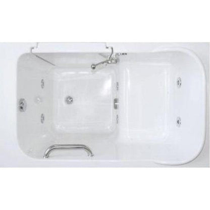 Mobility Bathworks 28"W x 48"L x 40"H Walk-In Right Hand Water Jetted Tub