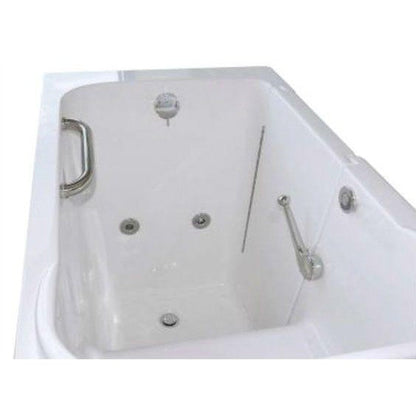 Mobility Bathworks 28"W x 48"L x 40"H Walk-In Right Hand Water Jetted Tub