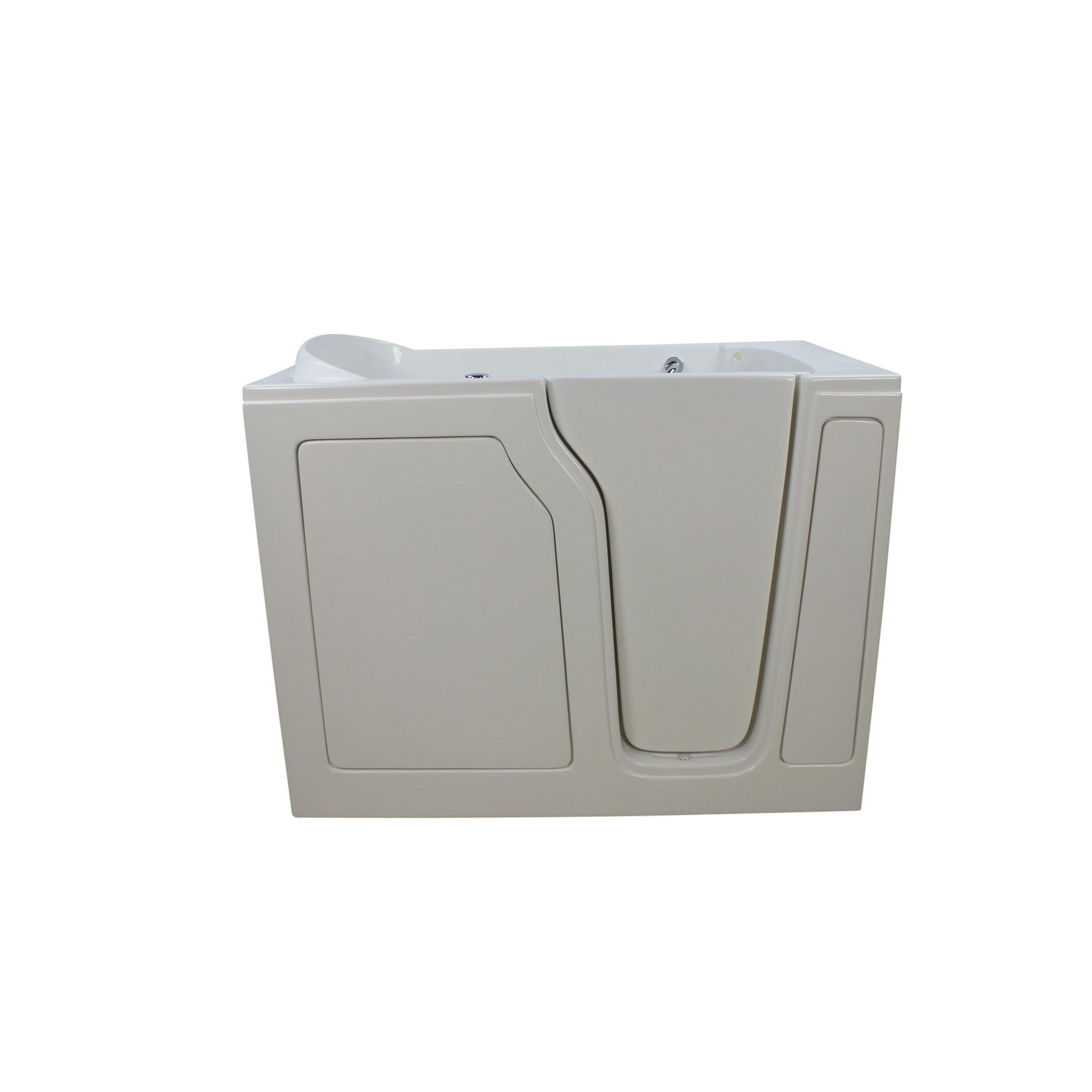 Mobility Bathworks 30"W x 52"L x 38"H Walk-In Center Drain Soaker Tub