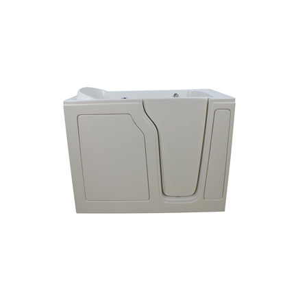 Mobility Bathworks 30"W x 52"L x 38"H Walk-In Center Drain Soaker Tub