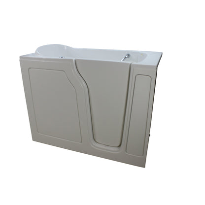 Mobility Bathworks 30"W x 52"L x 38"H Walk-In Center Drain Soaker Tub