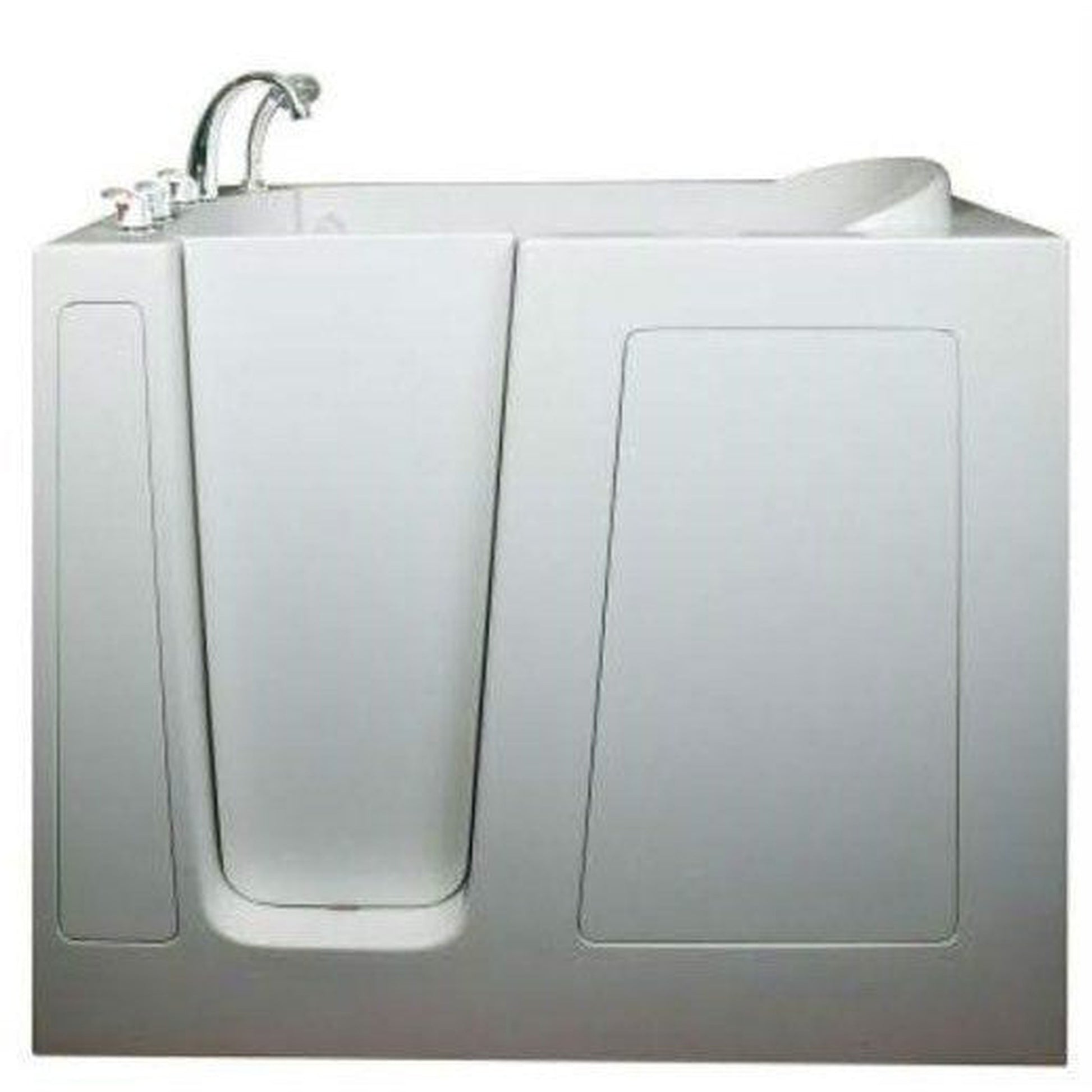 Mobility Bathworks 30"W x 55"L x 46"H Walk-In Left Hand Air Jetted Tub