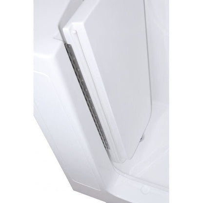 Mobility Bathworks 30"W x 55"L x 46"H Walk-In Left Hand Soaker Tub