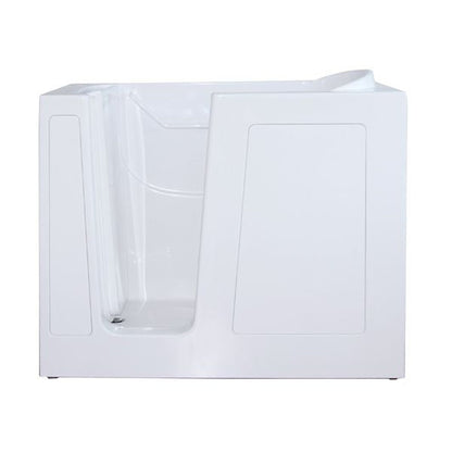 Mobility Bathworks 30"W x 55"L x 46"H Walk-In Left Hand Soaker Tub