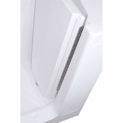 Mobility Bathworks 30"W x 55"L x 46"H Walk-In Right Hand Air Jetted Tub - White
