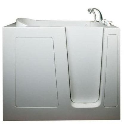 Mobility Bathworks 30"W x 55"L x 46"H Walk-In Right Hand Air Jetted Tub - White