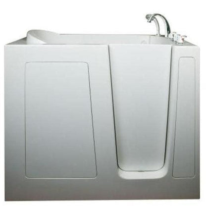 Mobility Bathworks 30"W x 55"L x 46"H Walk-In Right Hand Dual Jetted Tub - White