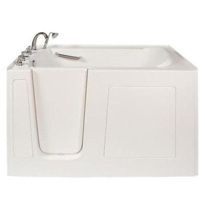 Mobility Bathworks 30"W x 60"L x 38"H Walk-In Left Hand Air Jetted Tub - White
