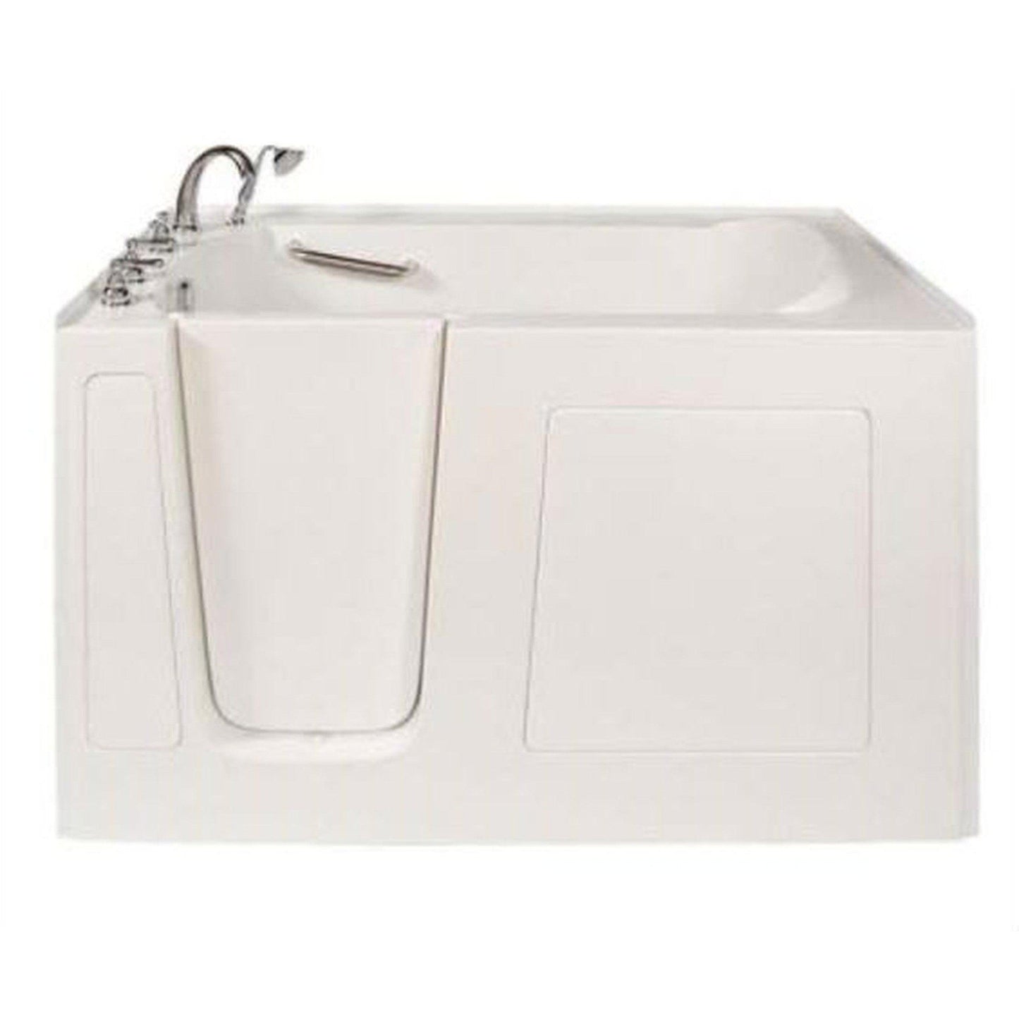 Mobility Bathworks 30"W x 60"L x 38"H Walk-In Left Hand Dual Jetted Tub - White