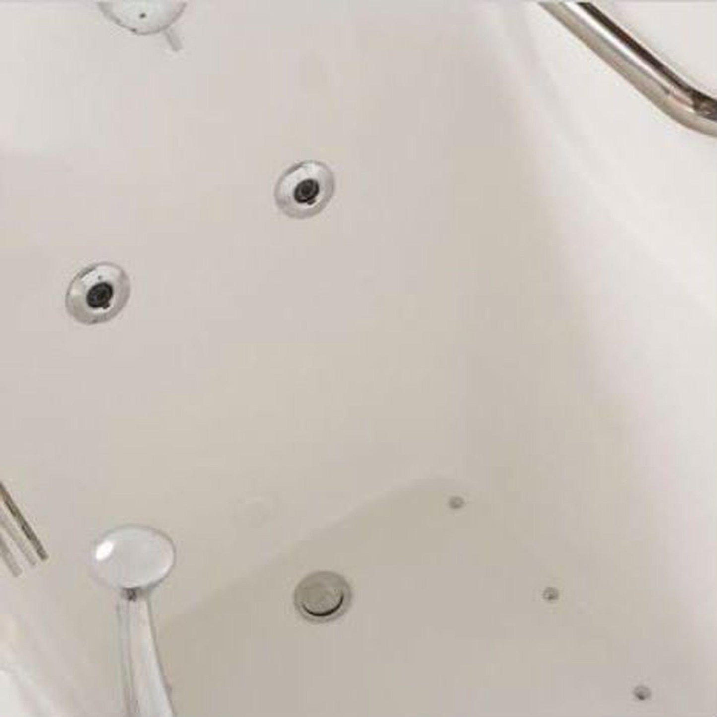 Mobility Bathworks 30"W x 60"L x 38"H Walk-In Left Hand Dual Jetted Tub - White